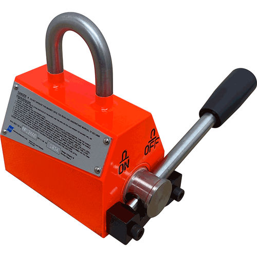 Постоянный магнит для подъема с ручным переключением - NEO series - Industrial Magnetics - для плоской или цилиндрической нагрузки железа / из неодима / устойчивый к высоким температурам