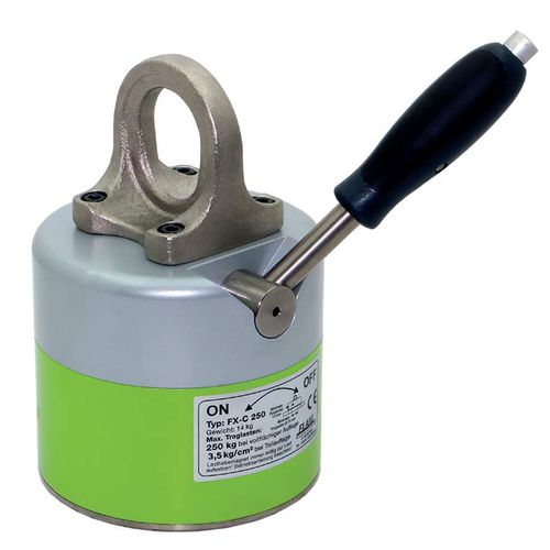 Постоянный магнит для подъема с ручным переключением - FXC series - Industrial Magnetics - для плоской или цилиндрической нагрузки железа / круговой