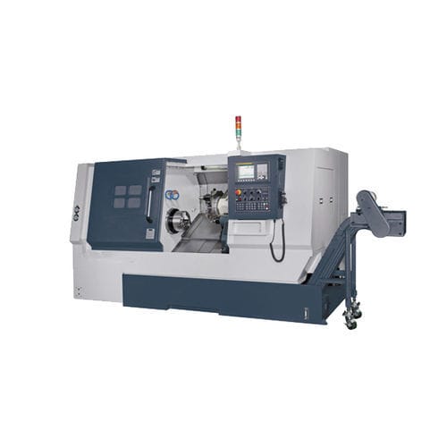 Токарный станок ЧПУ - YJ-CT350 - NANTONG YIJI MACHINERY CO., LTD. - 2 оси / A2-8 / 12 инструментов