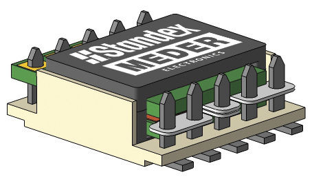 Разделительный трансформатор - P025 10W-50W - StandexMeder Electronics GmbH - монофазовый / вставляемый / планировочный