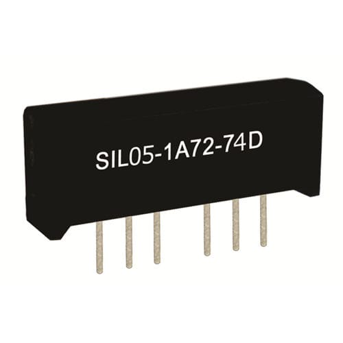 Герконовое реле 1NO - SIL HF - StandexMeder Electronics GmbH - DIP / SIL / высокочастотная