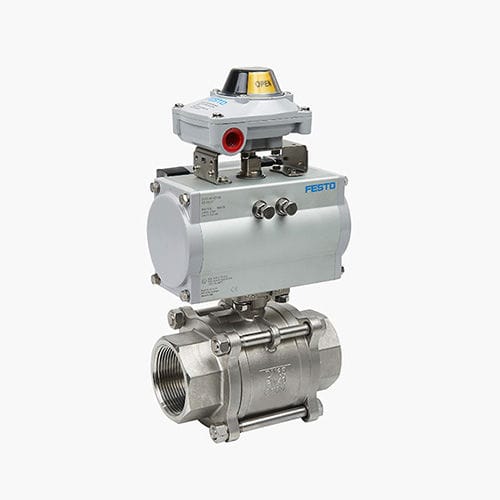 Клапан со сферическим золотником - Zhejiang Ouming Fluid Casting Industry Co., Ltd. - пневматический / для регулировки / резьбовой