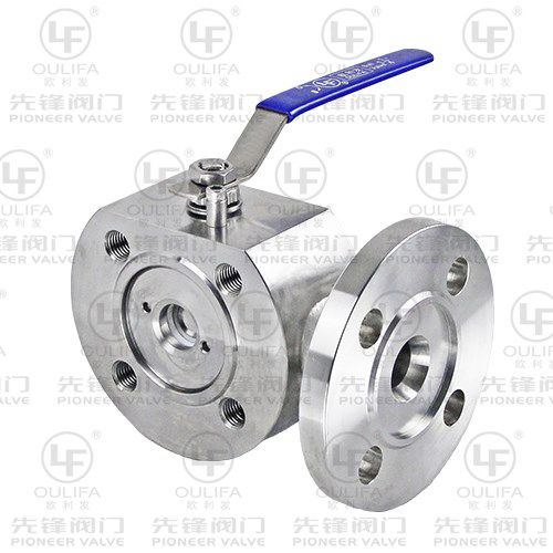 Клапан со сферическим золотником - SQ74F-16P - Wenzhou Pioneer Valve Co., Ltd. - с рычагом / для напитков / с фланцем