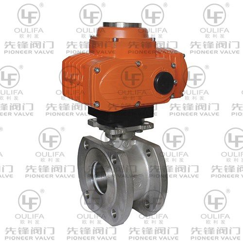 Клапан со сферическим золотником - PSQ9B72F - Wenzhou Pioneer Valve Co., Ltd. - электрический / для регулировки / для воды