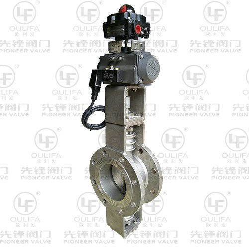 Клапан поворотный затвор - D641LW-16 - Wenzhou Pioneer Valve Co., Ltd. - пневматический / электрический / для контроля