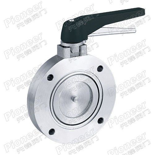 Клапан поворотный затвор - GI - Wenzhou Pioneer Valve Co., Ltd. - с рычагом / для контроля / для регулировки