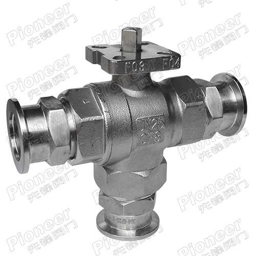 Клапан со сферическим золотником - Wenzhou Pioneer Valve Co., Ltd. - с рычагом / пневматический / электрический