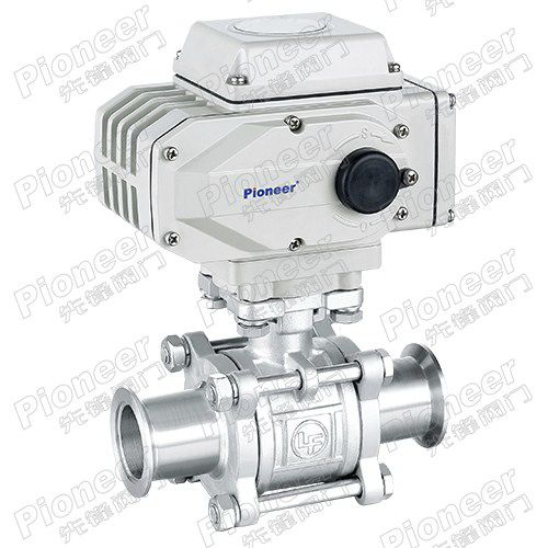 Клапан со сферическим золотником - GUD-32KF - Wenzhou Pioneer Valve Co., Ltd. - электрический / для жидких пищевых продуктов и напитков / для химических продуктов