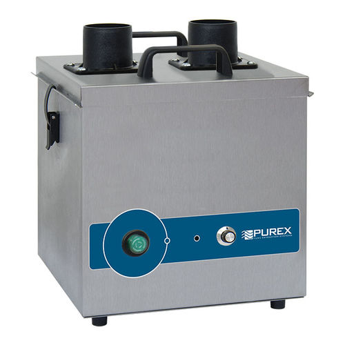 Стационарный дымоуловитель - FumeCube Dual Arm - Purex International - для пайки / с активным угольным фильтром / с несколькими всасывающими рукавами