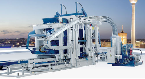 Машина для производства блоков из бетона - ZN series - Quangong Machinery Co., Ltd. - стационарная