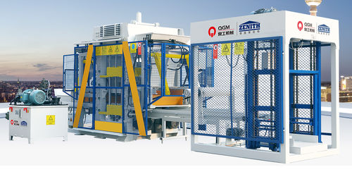 Машина для производства блоков из бетона - QT6  - Quangong Machinery Co., Ltd. - стационарная