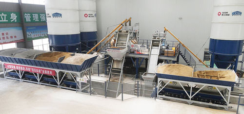 Стационарная бетоносмесительная установка - Quangong Machinery Co., Ltd. - автоматическая