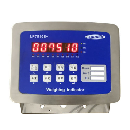 Весовой индикатор ЖК-дисплей - LP7510E  - Locosc Ningbo Precision Technology Co., Ltd. - переносной / 4-20 мА / RS-232