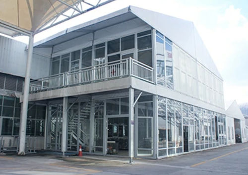 Демонтируемая палатка - Double - Guangzhou Yijin Aluminium Co., Ltd. - модульная / передвижная / огнестойкая