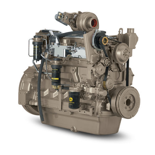 Дизельный двигатель - 6068HF485 - JOHN DEERE POWER SYSTEMS - 6 цилиндров / для электрогенераторной установки / морской