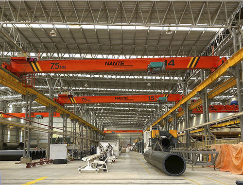 Однобалочный мостовой кран - Hangzhou Nante Machinery Co., Ltd. - для легкого груза / с потерянной высотой / для цеха