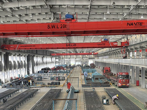 Двухбалочный мостовой кран - Hangzhou Nante Machinery Co., Ltd. - по индивидуальному заказу / для интенсивного использования