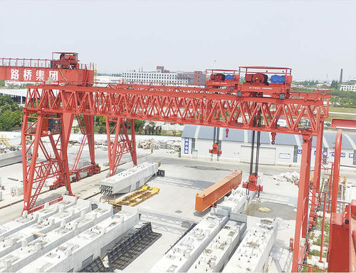 Козловой кран на рейке - Hangzhou Nante Machinery Co., Ltd. - из стали / двухбалочный