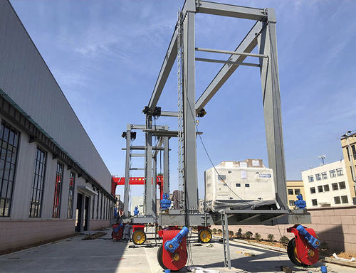 Колесный козловой кран - Hangzhou Nante Machinery Co., Ltd. - однобалочный