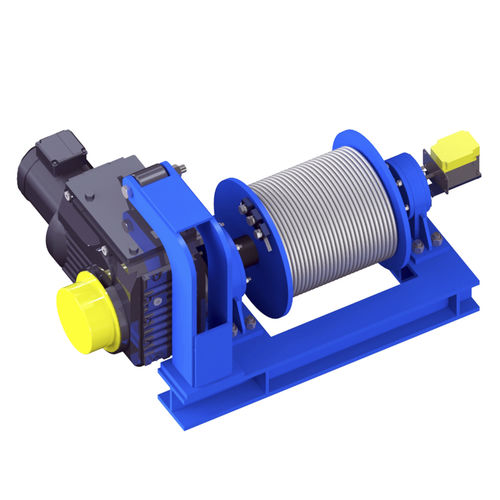 Гидравлическая лебедка - NWC-K - Hangzhou Nante Machinery Co., Ltd. - электрическая / пневматическая / механическая
