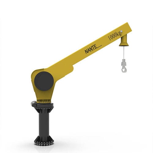 Башенный кран на платформе - Hangzhou Nante Machinery Co., Ltd. - для использования на морских судах / для использования в открытом море / для подъема