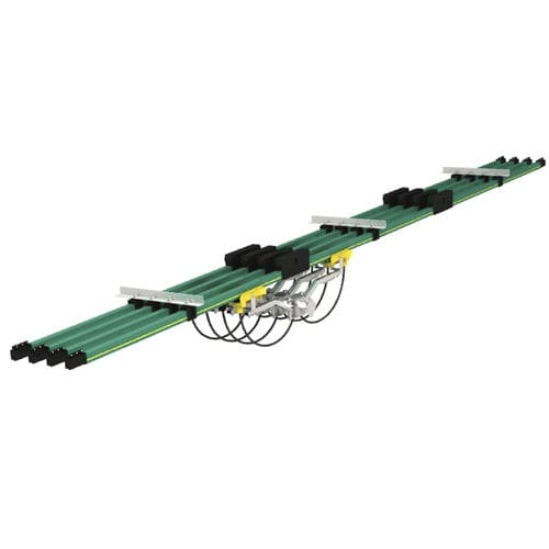 Токоподводящий рельс из меди - NSP series - Hangzhou Nante Machinery Co., Ltd. - из алюминия / однополюсный / сильного тока