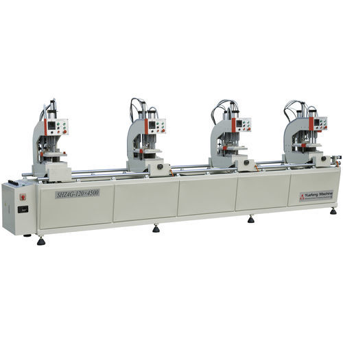 Станок для сварки контролируемый PLC - SHZ4G-120×4500 - JINAN YUEFENG MACHINERY CO., LTD. - автономный / для ПВХ / 380В трехфазный