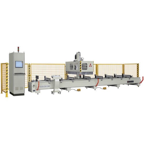 Обрабатывающий центр ЧПУ 4 оси - YFLGS-CNC-7000 - JINAN YUEFENG MACHINERY CO., LTD. - вертикальный / для алюминия / для фрезерования