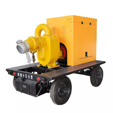 Насос с ротором - Shanghai Kaiyuan Pump Industrial Co., Ltd. - для воды / с дизельным двигателем / самозаполняющийся