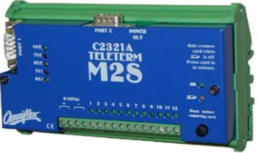 Удаленный терминал GSM - C2321A - Omniflex - GPRS / RS-232 / RS-485