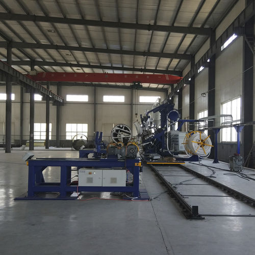 Производственная линия спиральных труб - PSW-4000 - Eagle Machinery Co., Ltd. - для труб, состоящих из колец / труб из ПНД