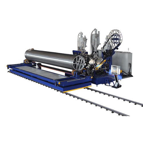 Производственная линия спиральных труб - PSW-3000 - Eagle Machinery Co., Ltd. - труб из ПНД