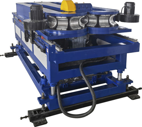 Гофратор для однослойных гофрированных труб - EC series - Eagle Machinery Co., Ltd. - для экструзионной линии