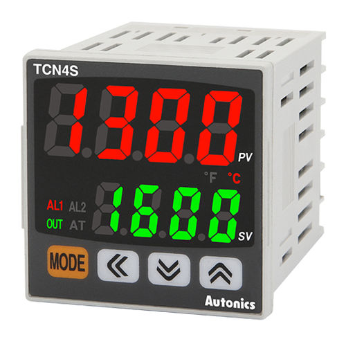 Контроллер температуры двойной светодиодный дисплей - TCN series - Autonics - PID / компактный / экономичный