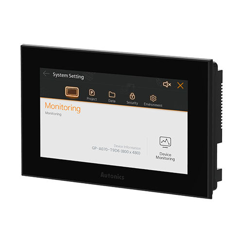 Информационное табло TFT LCD - GP-A070 series - Autonics - с резистивным сенсорным экраном / графическое / цветное