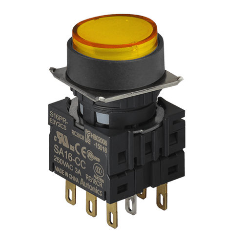 Механическая пусковая кнопка - S16PR series - Autonics - прямоугольная / круглая / компактная