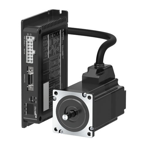 Шаговый серводвигатель - AiC-EC   - Autonics - AC / с тормозом / для регулирования движения