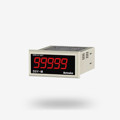 Табло LED - D5Y/D5W series - Autonics - буквенно-цифровое / с 5 цифрами / 7 сегментов