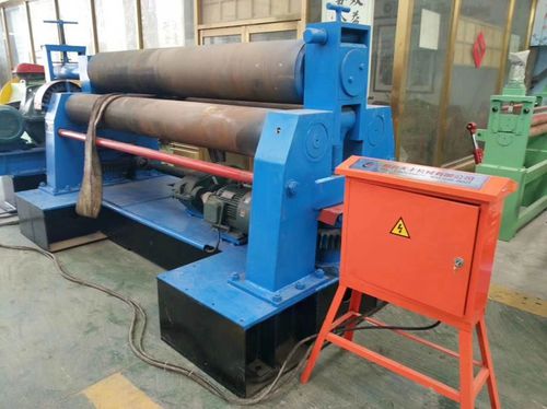 Гидравлический гибочный пресс - 6*1500 - Anhui Runbang Heavy Industry Machinery CO., Ltd. - для листа / с 3 приводными валками / полуавтоматический