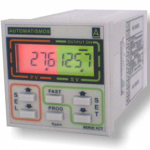 Цифровой регулятор температуры - XCT81R - Automatismos Control y Programación, S.L. - PID / конфигурируемый