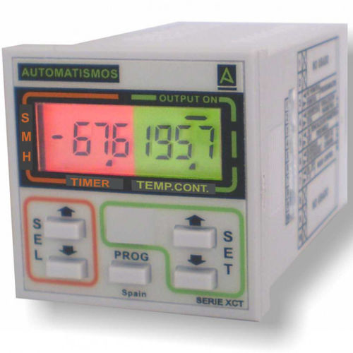 Цифровой регулятор температуры - XCT83R - Automatismos Control y Programación, S.L. - PID / программируемый / с отдельным таймером