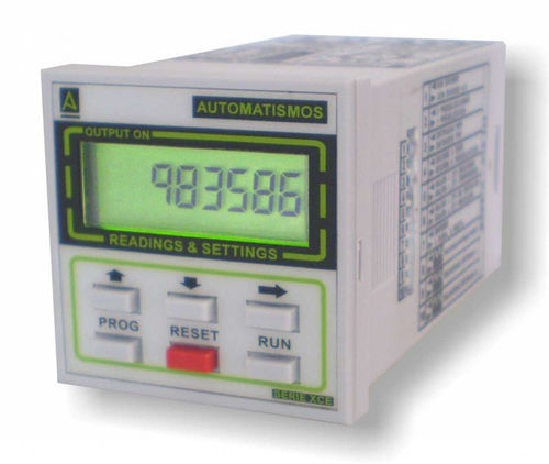 Цифровой счетчик - XCE504 - Automatismos Control y Programación, S.L. - электронный / с предварительной выборкой / предварительно настроенный