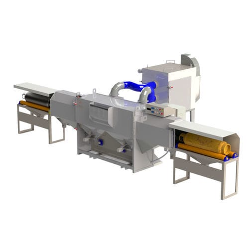 Дробеструйный аппарат с воздушным конвейером - Wuxi Kelai NC Machine Tool CO.,Ltd - для цилиндра / автоматический