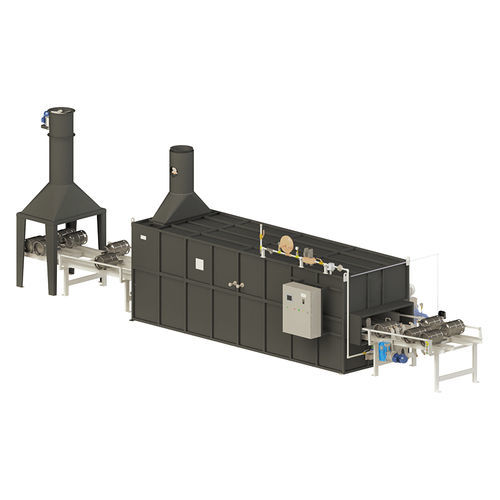Конвейерная печь - Wuxi Kelai NC Machine Tool CO.,Ltd - сквозная / для термообработки / для очистки