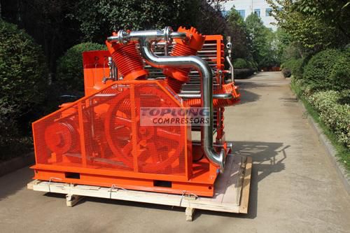 Компрессор переменная производительность - SF6-50/2-50 - Wenling Toplong Electrical & Mechanical Company - для газа / с электродвигателем / стационарный