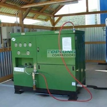 Компрессор для природного газа - TP-50 - Wenling Toplong Electrical & Mechanical Company - для GNC / с электродвигателем / стационарный