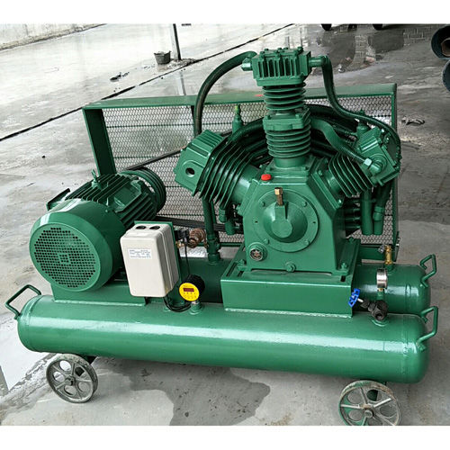 Поршневый компрессор - HW-0.8/60 - Wenling Toplong Electrical & Mechanical Company - воздушный / с электродвигателем / мобильный