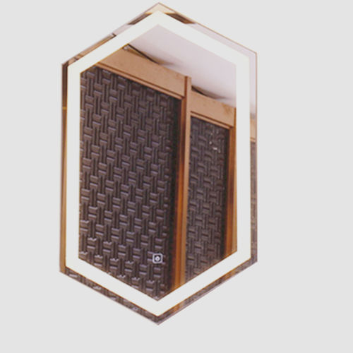 Зеркало стекло - MR-TP001 - Guangzhou Topo Glass Company - из алюминия / с рамой