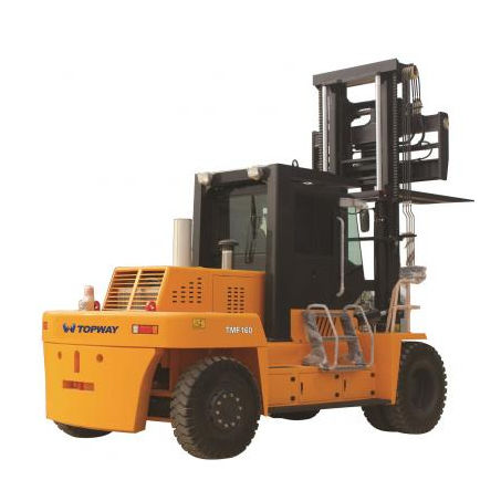 Газовый вилочный погрузчик - TMF series - Xiamen Topway Machinery Company - с местом для сидения водителя / для загрузки / промышленный