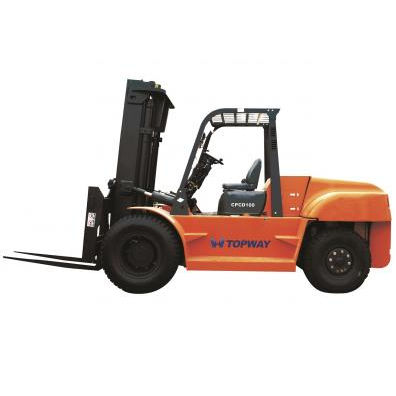 Дизельный вилочный погрузчик - CPCD series - Xiamen Topway Machinery Company - с местом для сидения водителя